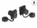 Delock Modul D-type USB 3.2 Gen 1-A cu capac M-M IP67 waterproof, Delock 86971 (86971)
