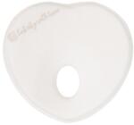 KikkaBoo - Pernă ergonomică din spumă cu memorie Heart Airknit White (31106010128KB) Lenjerii de pat bebelusi‎, patura bebelusi