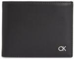 Calvin Klein Portofel Mare pentru Bărbați Calvin Klein Metal Ck K50K511692 Ck Black BEH