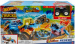 Mattel Hot Wheels: Monster Truck Live Aréna - Színváltós 5 Alarm Rescue játékszett - Mattel (HPN73) - jatekshop