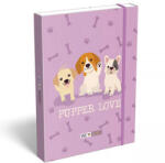 Lizzy Card Kutyás füzetbox A5 - Lizzy Card - We Love Dogs Pups (LIZ-22958503)