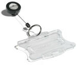 Durable Névkitűző tartó Durable kihúzható, kulcskarikával (822258) - papir-bolt