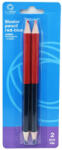 BLUERING Postairón vastag Bluering® 2 db/blisz piros-kék (JJ10121T) - argentumshop