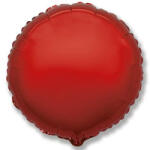 Flexmetal Fólia lufi, 17"/43cm, gömb, piros