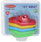 Infunbebe Műanyag hajó készlet fürdőjáték 4db 10cm (013879)
