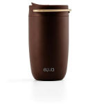 EQUA Cup, termosz bögre, barna ARANY fogantyúval - 300 ml