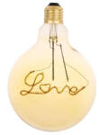 NEDES E27 LED izzó 2W-2000K-Love-filament átlátszó filament LED izzó (NED-ZS112) E27