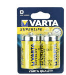 VARTA Zinc akkumulátor Varta Superlife R20 (D-Type) - 2 db