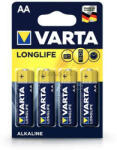 VARTA Longlife Alkaline AA ceruza elem - 4 db/csomag