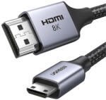 UGREEN Mini HDMI kábel 4K60Hz 2m 8k(fekete) HD163 15515
