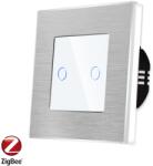 Luxion Dupla Üveg Érintőkapcsoló Alumínium keret, ZigBee protokoll LUXION