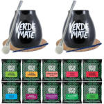  Yerba Mate Verde Mate Zöld szett 10x50g + Mate tök + Mate Gourd (5903919014333)