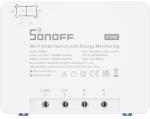 SONOFF Wi-Fi Okos Relé Sonoff POW (R3), Internetről távvezérelhető nagy teljesítményű (25A / 5500W), Áramfogyasztás-mérővel, Túlfeszültség védelemmel