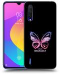 Picasee Husă neagră din silicon pentru Xiaomi Mi 9 Lite - Diamanty Purple