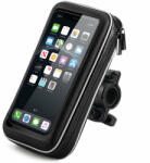 Wozinsky telefontartó kerékpárhoz, motorkerékpárhoz, robogóhoz fekete (WBHBK7) tok