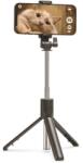 Cellect Setty bluetooth-os selfi stick tripod, Fekete