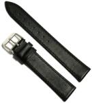  Curea de ceas Neagra din piele naturala - 12mm 14mm 16mm 18mm - GR7 (GR7NEGRU)
