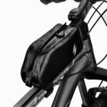 SAHOO Kerékpáros táska a kerékpárvázra cipzáras vízálló 1L Sahoo 122009