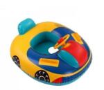  Colac gonflabil pentru copii , forma de masina cu volan si manere, 80 x 60 , multicolor, gonga multicolor (BU957)