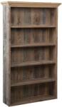 Clayre and Eef Biblioteca cu 5 rafturi din lemn maro 61 cm x 16 cm x 99 h (5H0505) Biblioteca