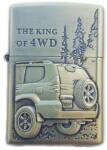 Dalimag Bricheta tip zippo, 3d relief, metalica, king of 4wd m4 (317) Bricheta