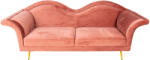 Clayre & Eef Canapea textil roz 215x73x85 cm (50563P) - storel Canapea