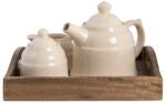 Clayre & Eef Set servire ceai, cafea 27x22x16 cm (6H1986) - storel