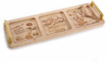 Decorer Platou lemn servire branzeturi 40x14x1 cm (A51.48.60) Tava