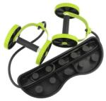  Dispozitiv de antrenament muscular cu gantere din cauciuc, gonga verde (BU1040)