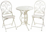 Decorer Set mobilier gradina masa si 2 scaune fier 60x71 cm, 40.5x49x93.5 cm (A53.20.50)