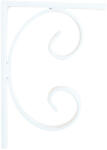 Decorer Suport polita fier alb 23x15 cm (CP2001) Raft