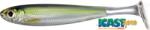 Live Target Shad Live Target Slow-Roll Shiner Paddle Tail, Silver/Green, 12.5cm, 4buc/plic (F1.LT.SRS125SK952)