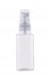  Recipient cosmetic cu pulverizator tip spray, 50 ml, gonga® transparent 50 ml (BU642-50plastic)