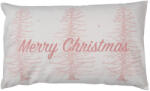 Clayre & Eef Set 2 fete perna craciun textil alb roz 30x50 cm (SWC36-2) - storel Lenjerie de pat