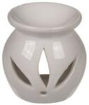  Arzator din ceramica pentru lamanari sau uleiuri esentiale, gonga® alb (BU1219)