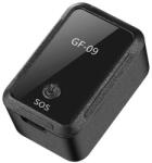 TechStar Mini gps tracker techstar® gf-09, localizare gps wifi si lbs, microfon, microsd, sim gprs si mms, negru (SKU2182)