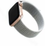 FIXED Nylon Strap for Apple Watch 42/44/45mm, white-gray FIXNST-434-WHGR (FIXNST-434-WHGR) - pcx