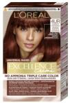 L'Oréal Excellence Creme Triple Protection vopsea de păr 48 ml pentru femei 4UR Universal Dark Red