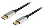 Equip Kábel - 119266 (Premium, DisplayPort1.4 kábel, 8K/60Hz, apa/apa, fekete, 10m) (EQUIP_119266) (EQUIP_119266)