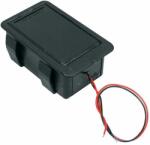 Boston BH-2200 battery holder, horizontal type, clamp model (36x56mm), for 9V block battery