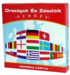 KVÍZ Játékkártya Memória kártyajáték - Országok és zászlóik (901711)