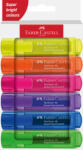 Faber-Castell Set 6 textmarkere superfluorescent 1546 - 2024 Faber-Castell FC254646, cutie carton (FC254646)