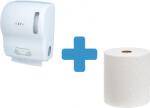 EXTE Prosop hartie PlusMatic Soft 6 buc/set EXTE, 2 baxuri + Dispenser prosoape de hartie autocut alb EXTE Cadou EXTS5600222280