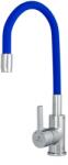 ERMETIQ Álló mosogató csaptelep flexibilis kifolyócsővel - kék (ER-A208B)