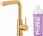 Armatura Duero Pure Basic baterie de bucatarie cu filtru pe picior aur/aur vechi 6623-915-31 (662391531)