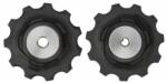 Sram Force, Rival 22 váltógörgő készlet (alsó és felső), 11T, ipari csapágyas, műanyag, fekete