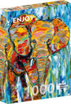 Enjoy 1000 db-os puzzle - Colorful Elefant (1413) (1413)