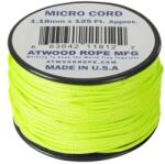 ATWOOD® Mikro kötél (125 láb) - neon zöld (MCCB24)
