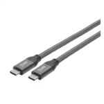 HICON Cablu USB 3.2 type C T-T 3m brodat, Hicon HI-U3CC-0300 (HI-U3CC-0300)