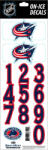 Sportstape Védősisakszám Sportstape ALL IN ONE HELMET DECALS - COLUMBUS BLUE JACKETS